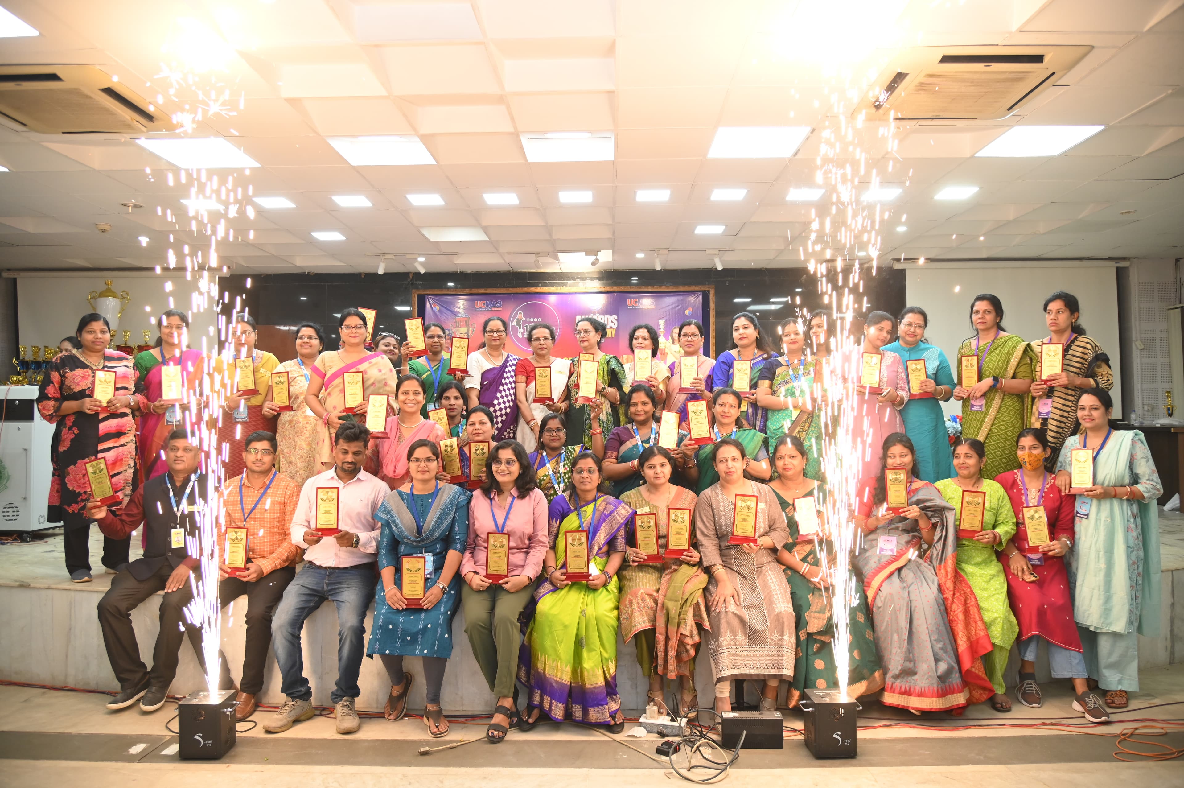 UCMAS franchise owners at competition