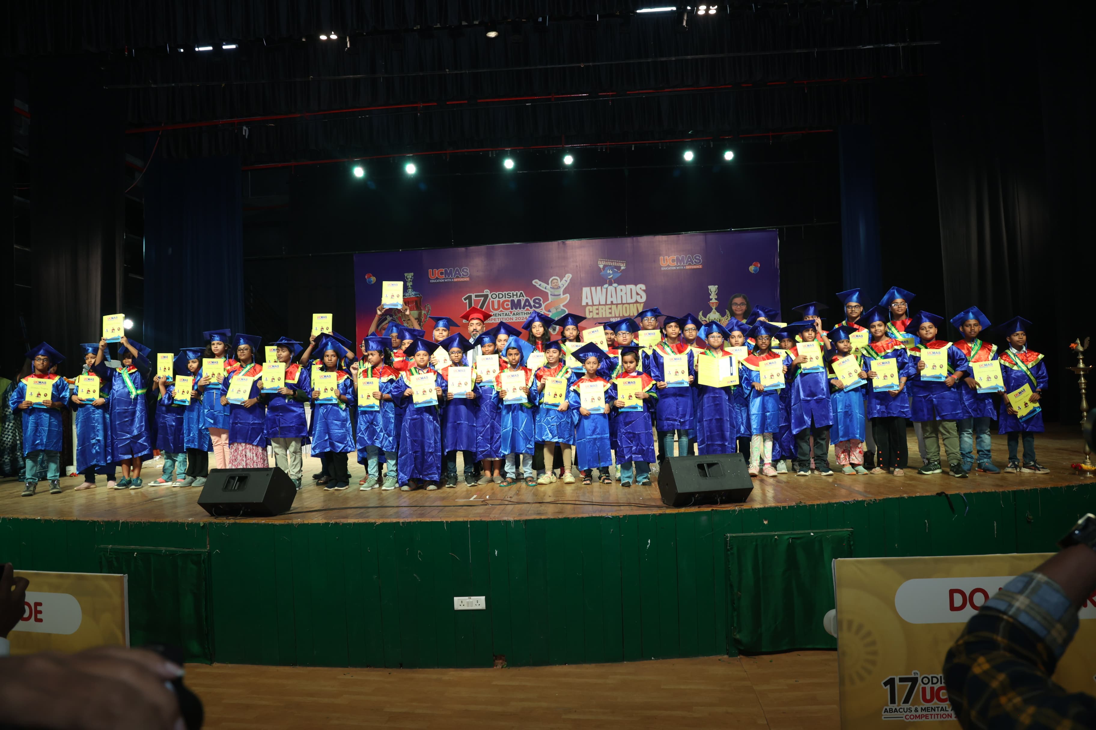 Graduation ceremony — all graduates