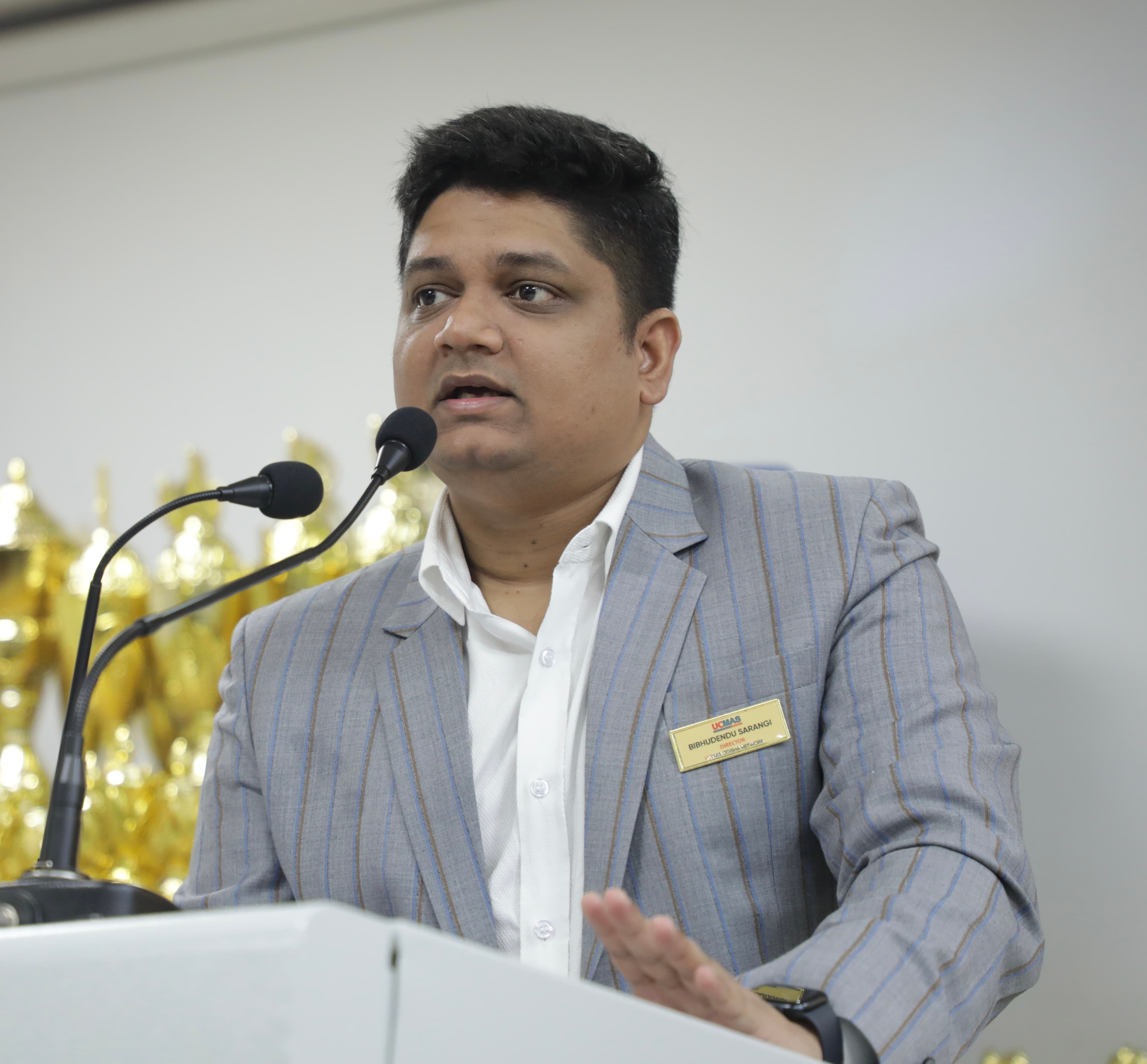 Bibhudendu Pratap Sarangi — Director, UCMAS North-East India